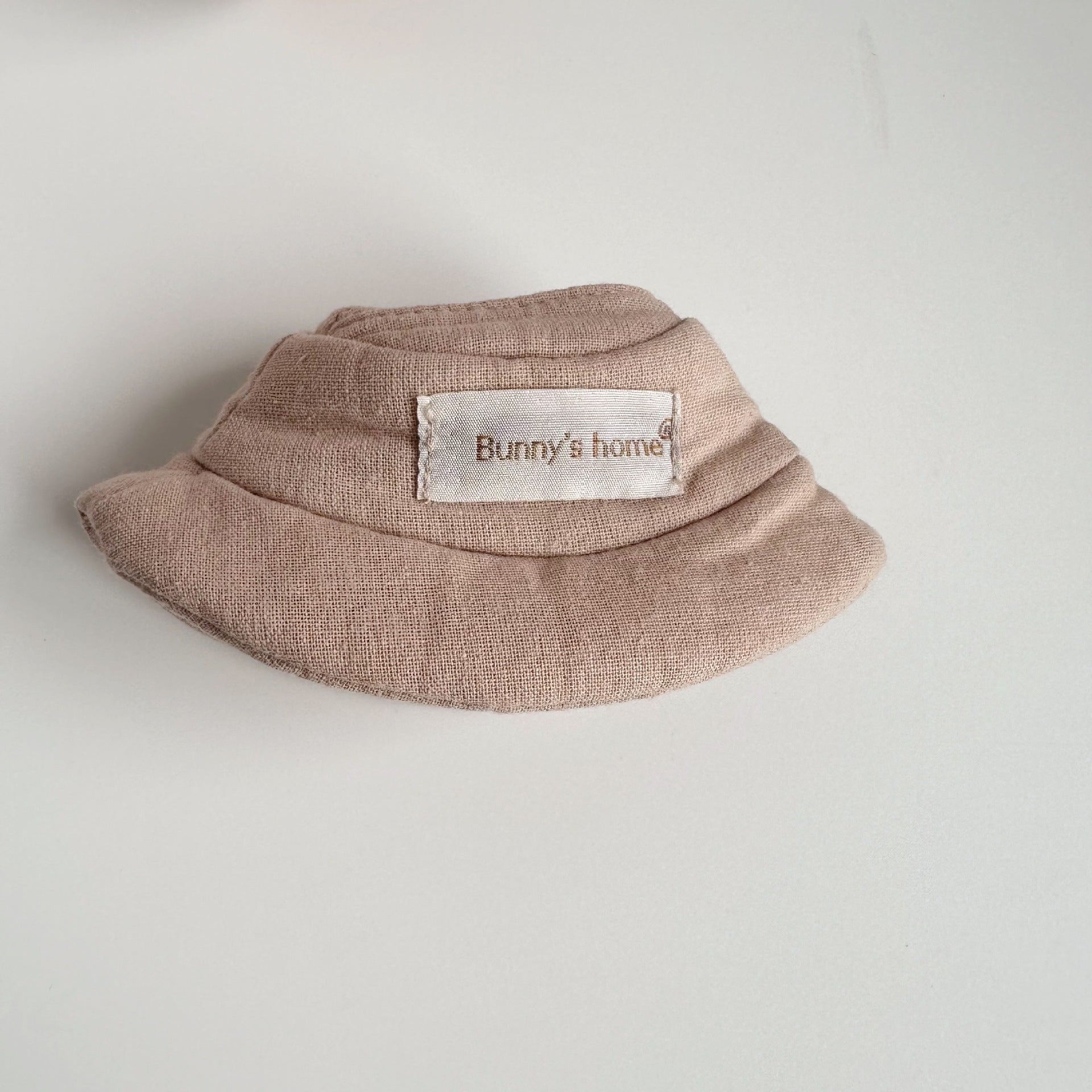 Labubu 17cm Doll Grey Pink Cotton Hat