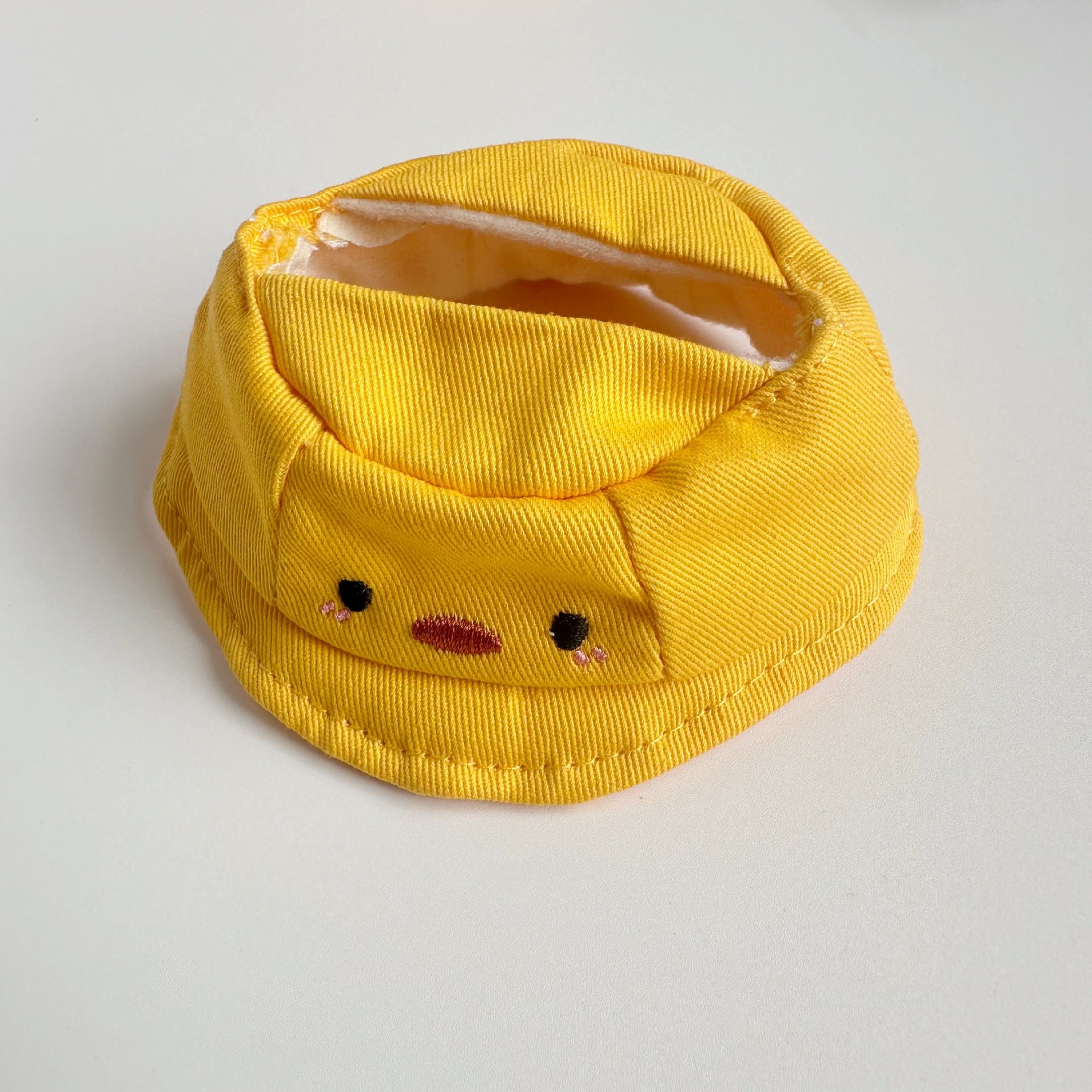 Labubu 17cm Doll Yellow Duck Round Hat