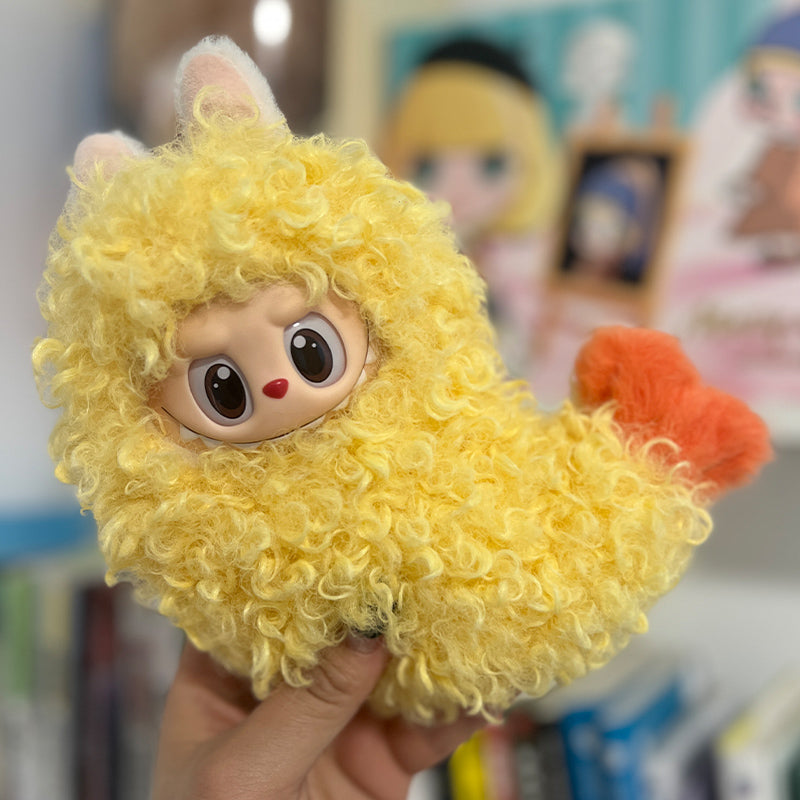 Labubu 17cm Doll A Tempura Fried Shrimp Cloth Set