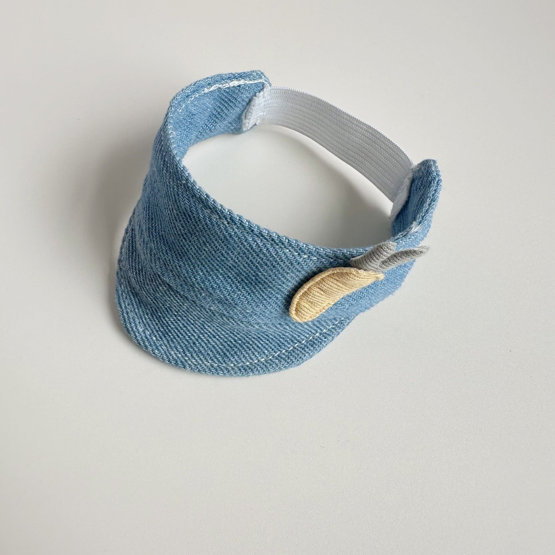 Labubu 17cm Doll Blue Carrot Clip on Visor