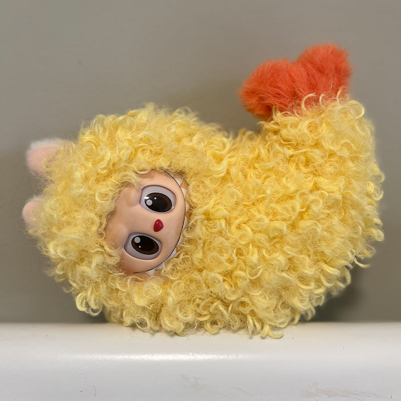 Labubu 17cm Doll A Tempura Fried Shrimp Cloth Set