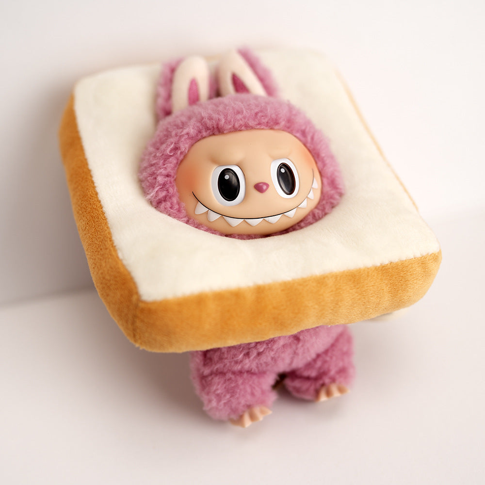 Labubu 17cm Doll Bread Neck Pillow