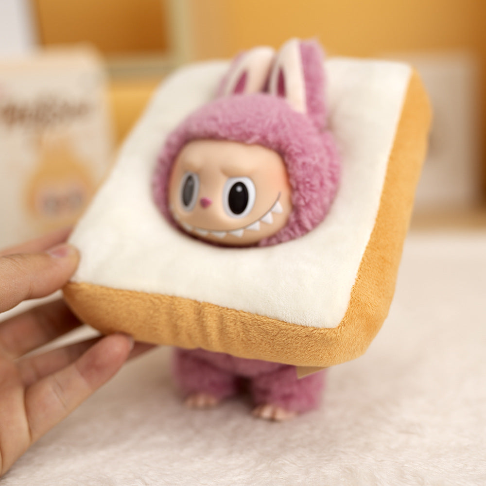 Labubu 17cm Doll Bread Neck Pillow